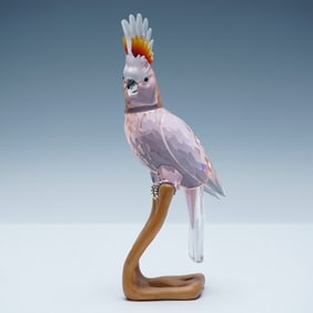 Swarovski Crystal Paradise Birds "Cockatoo Red" Figurine, 718565