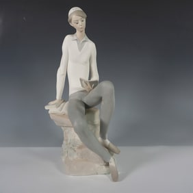 Lladro Porcelain Figurine, Hebrew Student 1014684