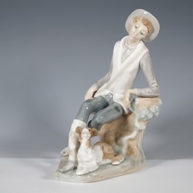 Lladro Porcelain Figurine, Shepherd 1004659