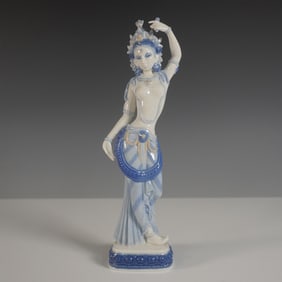 Lladro Porcelain Hindu Dancer Figurine 01001924
