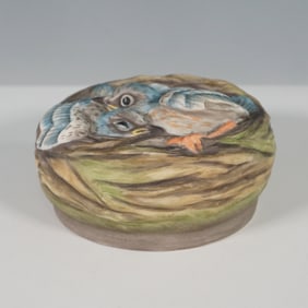 Boehm Porcelain Figurine, Baby Buntings