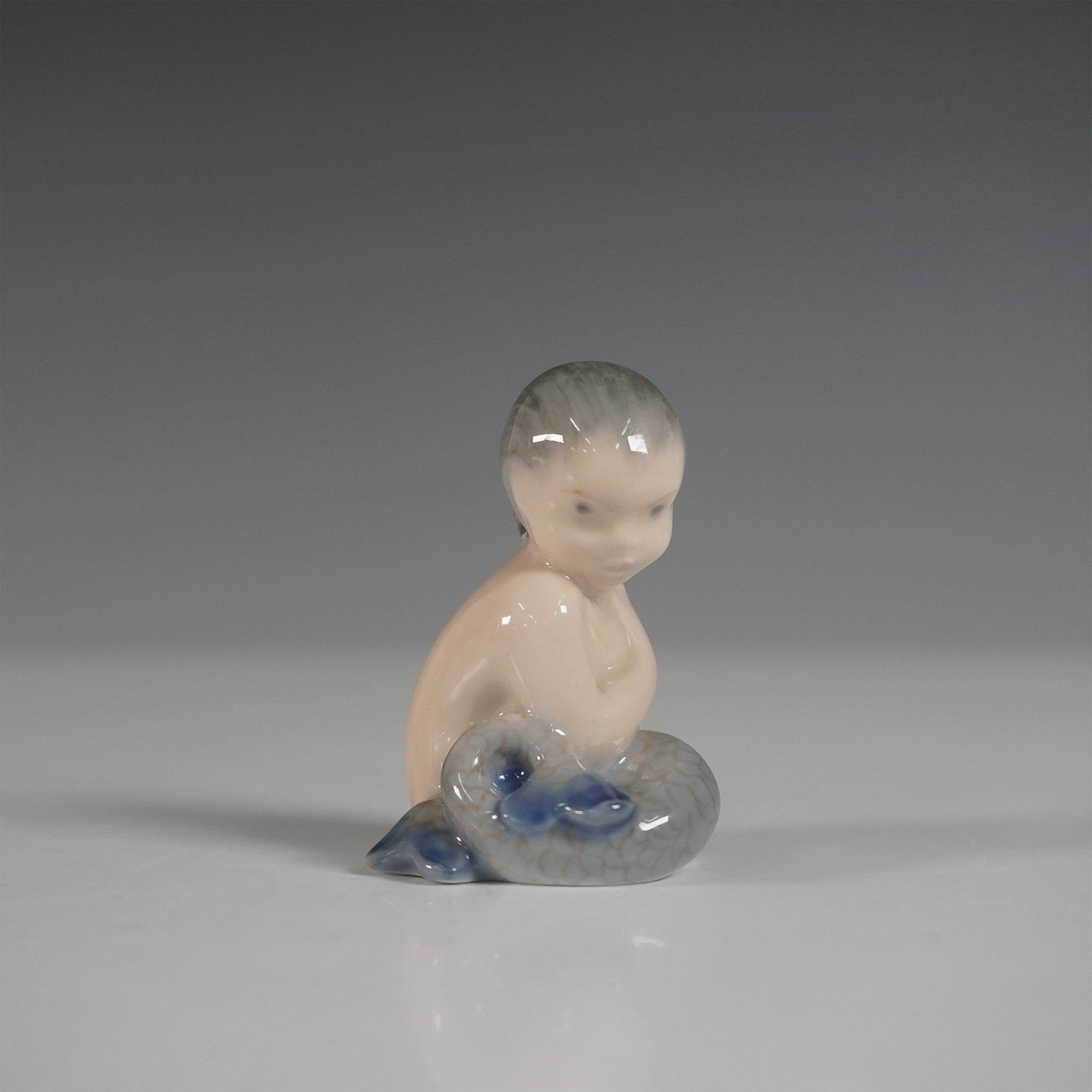 Royal Copenhagen Porcelain Miniature Mermaid Figurine (1 of 3)
