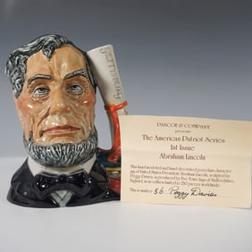 Pascoe & Company Abraham Lincoln Limited Edition Character Jug
