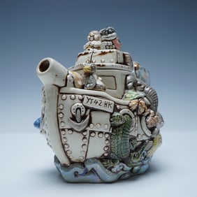 Harmony Kingdom Limited Edition Teapot, Signed, YT42HK