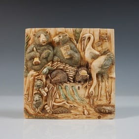 Harmony Kingdom, Picturesque Noah's Park Flume Lagoon Magnet Decor