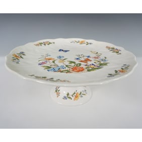 Aynsley Fine China Cottage Garden Pedestal Cake Stand