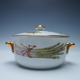 Royal Worcester Round Covered Casserole Dish, Evesham Gold
