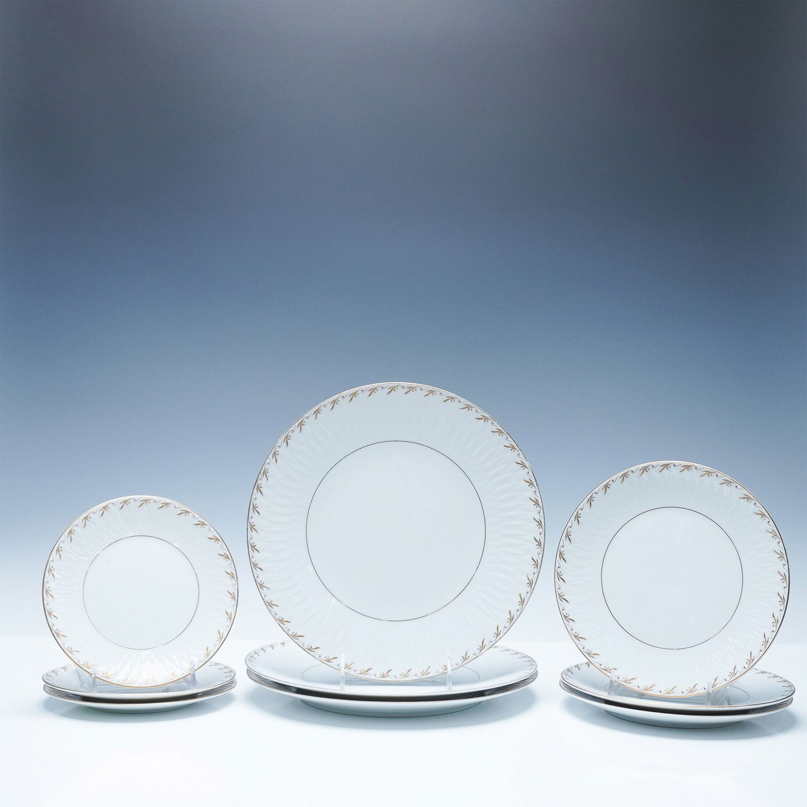 9pc Strafito Connoisseur by Sango Plates, Piquant (1 of 4)