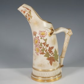 Royal Worcester Blush Ewer