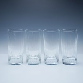 4pc Schott-Zwiesel Crystal Highball Glasses, Starlyte