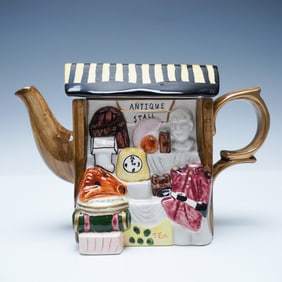 Seymour Mann Style Ceramic Teapot, Antique Stall