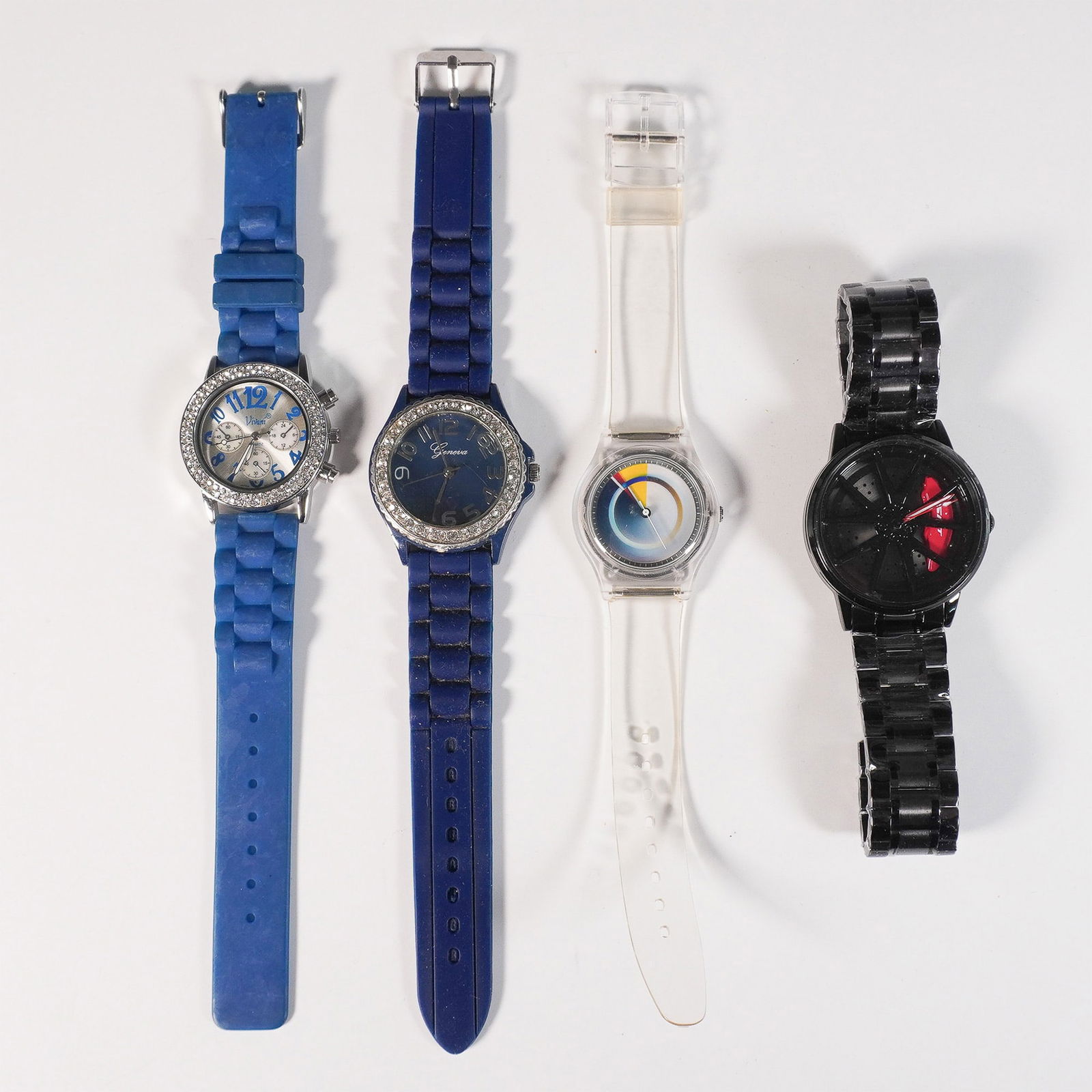 4pc Assorted Watches Vivani Geneva MMA Magnus (1 of 12)