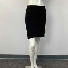 Elegant Black Pencil Skirt