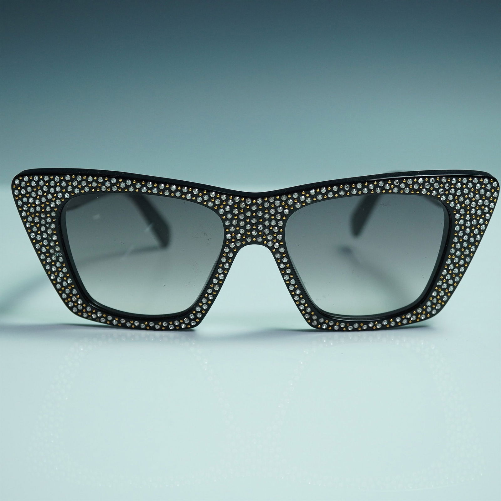 Celine Paris CL4187IS Crystal Embellished Sunglasses (1 of 7)