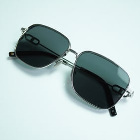 Dior CD Link Silver Square Sunglasses