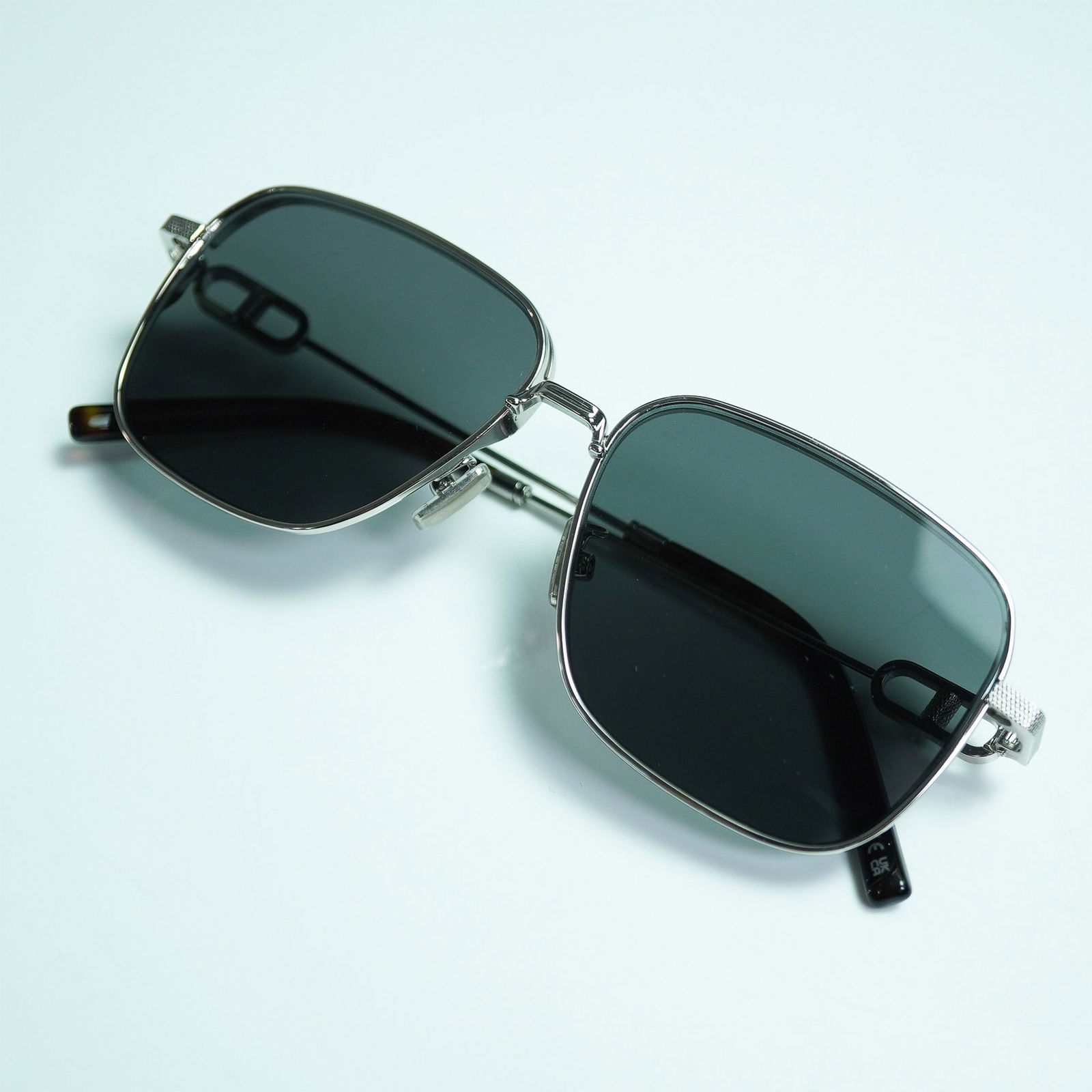 Dior CD Link Silver Square Sunglasses (1 of 10)