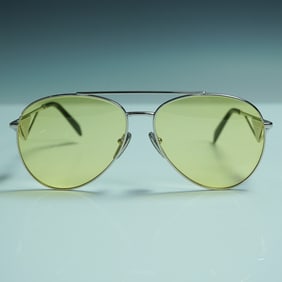 Prada Aviator Sunglasses with Yellow Lenses