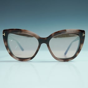 2pc Tom Ford Eyewear, Optical & Magnetic Clip-On Sunglasses
