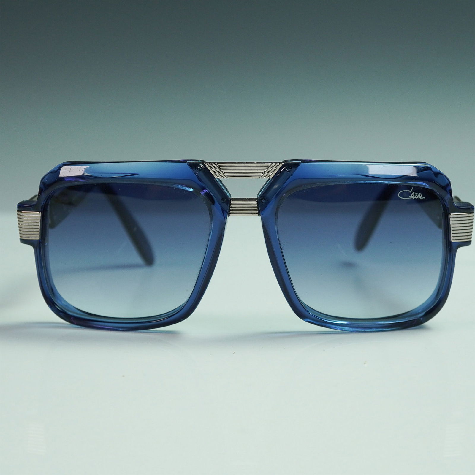 Cazal MOD 669 Blue Gradient Sunglasses (1 of 6)