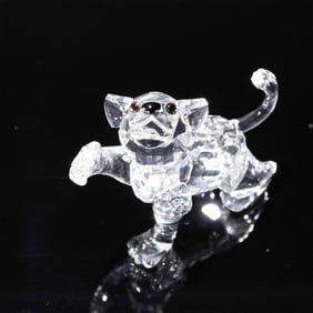 Swarovski Crystal Figurine, Lion Cub