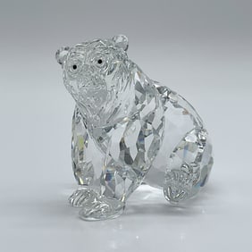 Swarovski Crystal Figurine, Grizzly