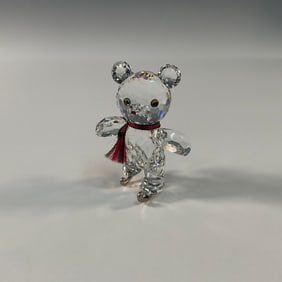 Swarovski Crystal Figurine, Kris Bear - Skates