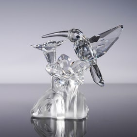 Swarovski Crystal Figurine, Hummingbird
