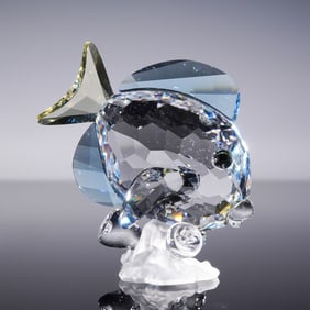 Swarovski Crystal Blue Tang Fish Figurine