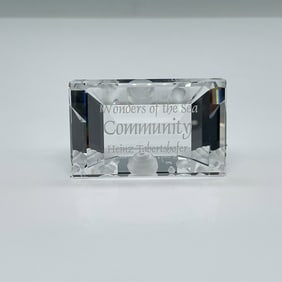 Swarovski Crystal Plaque for Wonders of the Sea, Community
