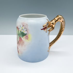 H&C Bavaria Hand-Painted Tankard, Signed Rouse 1968