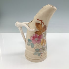 Victoria Carlsbad Austria Porcelain Floral Ewer