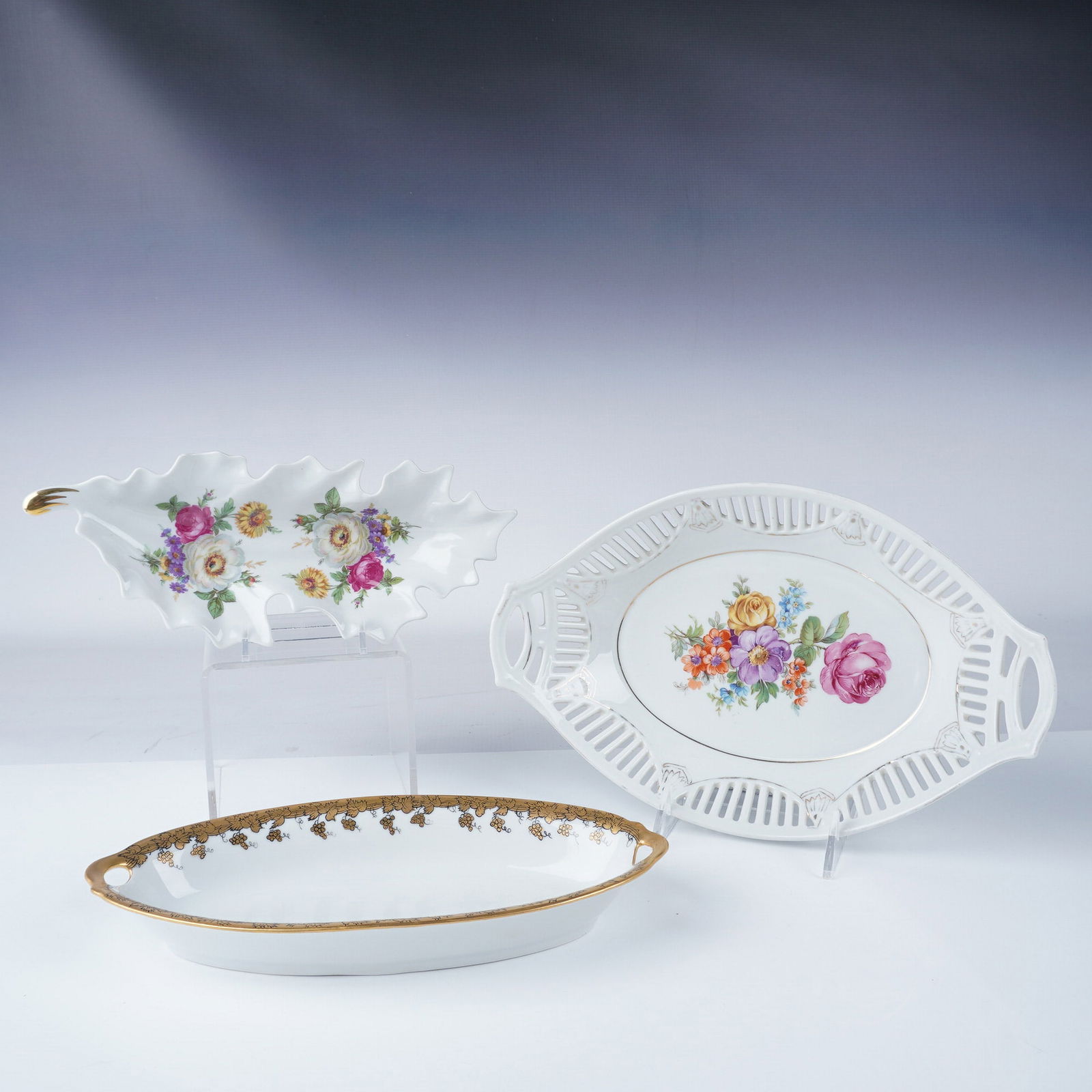 3pc German China Serving Bowls (1 of 7)