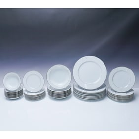 40pc Crown Empire Fine China Dinnerware, Princess