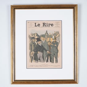 Le Rire Lithograph, June 13, 1903