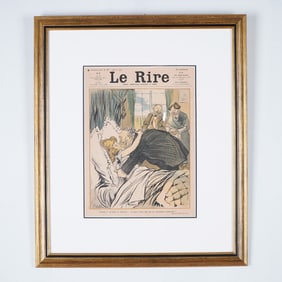Le Rire Lithograph, May 23, 1903