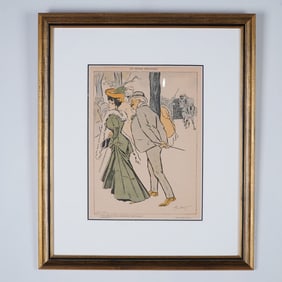 Paul Balluriau, Les Petites Rencontre, Lithography