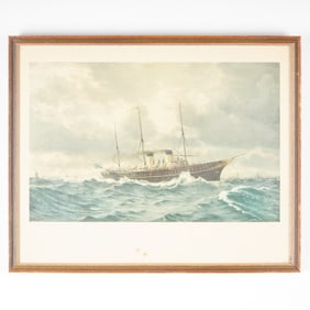 Russian Imperial Yacht, Standart, Print