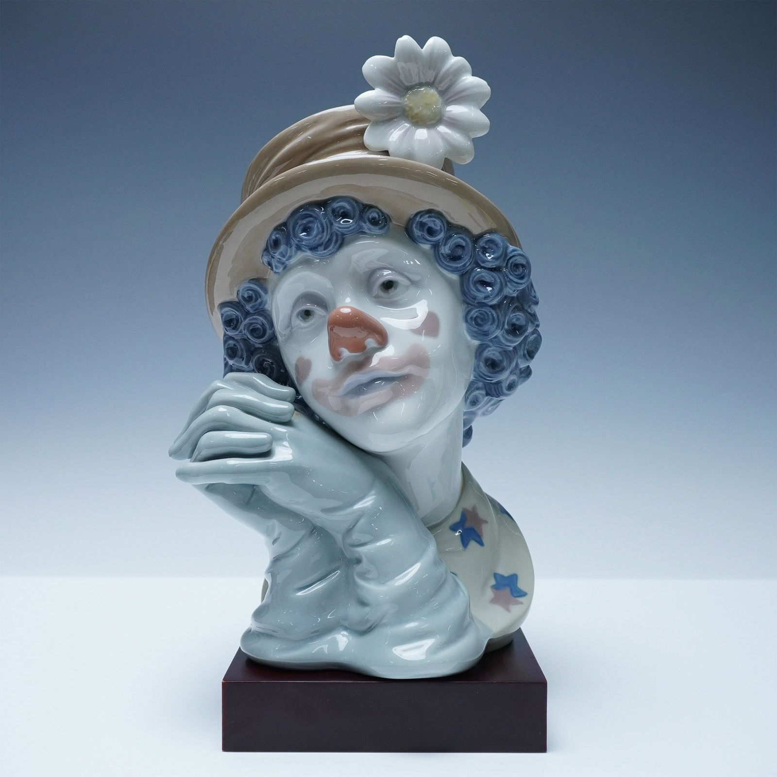 Lladro Porcelain Bust, Melancholy 1005542 (1 of 4)