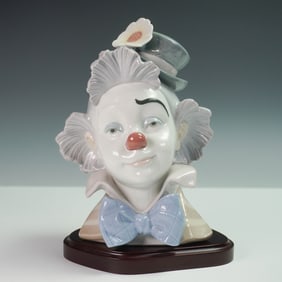 Lladro Porcelain Bust, Star Struck 1005610