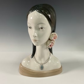 Lladro Porcelain Figurine, Maja Head 1004668