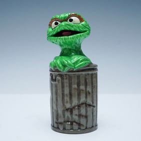 Gorham Textron Ceramic Figurine, Oscar The Grouch
