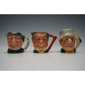3pc Lancaster Sandland Character Jugs