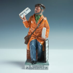 Royal Doulton Figurine News Vendor HN2891, Limited Edition