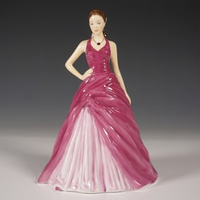 Royal Doulton Birthstones Figurine, February Amethyst HN5627
