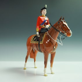 Beswick Figurine, HM Queen Elizabeth II on Imperial