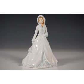 Royal Doulton Figurine, White Christmas HN5608