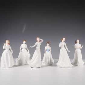 6pc Royal Doulton International Collectors Club Figurines