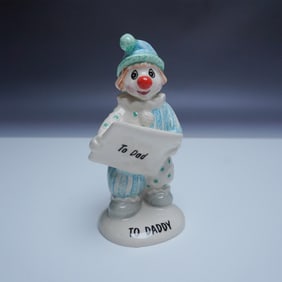 John Beswick "To Daddy" Little Lovables Clown Figurine, LL29