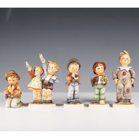 5pc Goebel Hummel Various Figurines