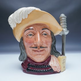 Royal Doulton Large Character Jug, Aramis D6829
